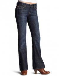 7 For All Mankind Women's Short-Inseam Boot Cut in New York Dark