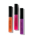 These three new sheer shades of Bobbi Brown Lip Gloss are part of Bobbi's Neons & Nudes Collection. Citrus, Cosmic Pink and Ultra Violet give lips a sheer punch of color.