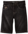 Timberland Boys 2-7 Denim Short, Black, 5