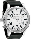 Nixon 51-30 PU Watch - Men's White, One Size