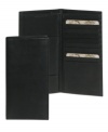 Keep your travel documents organized in this beautiful and handsome crafted passport case by Dopp. Made in soft leather.