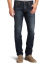 AG Adriano Goldschmied Men's Matchbox Slim Tonal Stitch Straight Jean, Roast, 28x32