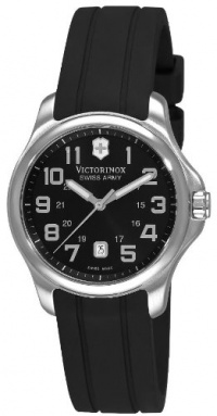 Victorinox Swiss Army Women's 241367 Officer's Black Dial Watch