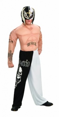 World Wrestling Entertainment Deluxe Child's Muscle Chest Costume, Rey Mysterio Jr. Costume