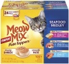 Meow Mix Pate Toppers Seafood Medley, 24-Count