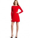 Bailey 44 Women's Solid Quasimoto Dress, Red, Medium