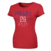 MLB Chase Utley Philadelphia Phillies Women's Short Sleeve Crew Neck Tee