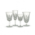 The world's most popular crystal pattern, named for Count Waterford's 12th Century Lismore Castle.Shown from left to right: 8 oz Goblet, 4 oz Contemporary Champagne, 4 oz White Wine, 4oz Claret.