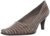 Aerosoles Envy Womens Pumps Shoes Taupe Croco 9.5