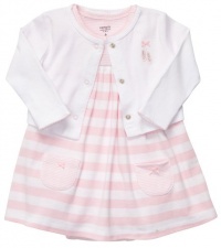 Carter's 2-pc. Pink Stripe Dress Set PINK 3 Mo