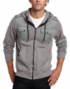 Marc Ecko Cut & Sew Men's Militia Hoody, Gray, Large