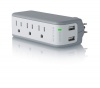 Belkin Mini Surge Protector Dual USB Charger