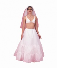 New Medium Full Drawstring Bridal Petticoat Wedding Gown Slip (103DSXF)