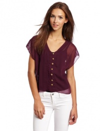 Jolt Juniors Button Top