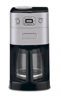 Cuisinart DGB-625BC Grind-and-Brew 12-Cup Automatic Coffeemaker, Brushed Metal