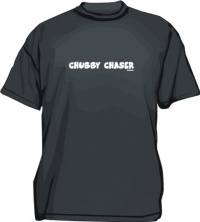 Chubby Chaser Men's Tee Shirt Medium-Red