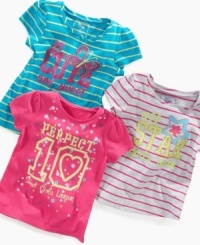 She'll have all-star style with one of these too cute shirts from So Jenni, the perfect complement to her adorable looks! (Clearance)