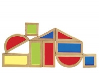 Guidecraft Rainbow Blocks 10 Piece Set