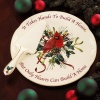 Lenox Winter Greetings Sentiment Cake Plate With Server