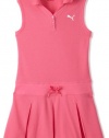 PUMA Girl's 7-16 Sleeveless Core Dress, Pink, M