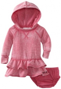 Roxy Kids Baby-girls Infant Toasty Knit Dress, Berry Pop, 24 Months