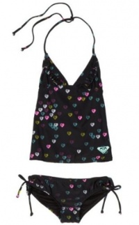 Roxy Kids Girls 7-16 Tiki Tri Tankini Set