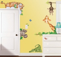 In The Jungle Large Wall Decals / Stickers