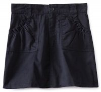 U.S. Polo School Uniform Girls 7-16 Ditsy Waistband Twill Scooter Skirt