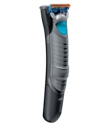 A hairy situation simply isn't with the ease of the cruZer6, a 2-in-one shaver and body trimmer that takes on overgrown areas, stubble and stray hairs from head to toe. Three operating modes and multiple attachments man up to every task that comes its way with smooth, cut-free results in or out of the shower. 1-year warranty. Model 81282634.