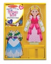 Princess Elise Magnetic Dress-Up Wooden Puzzle