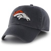 NFL Denver Broncos Clean Up Adjustable Hat, Navy, One Size Fits All Fits All