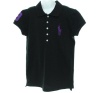 Ralph Lauren Large Pony Polo Shirt Black Large 12-14