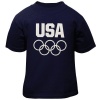 Team USA Infant Primary Logo Short Sleeve Tee (Navy, 12mo.)