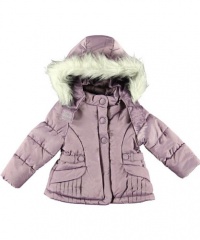 London Fog Portia Insulated Jacket (Sizes 12M - 24M) - purple, 24 months