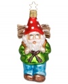 Where's Waldo? This year, he's appearing on your Christmas tree! All decked out in festive colors, this Inge-Glas ornament adds a touch of fun year after year. Mouth-blown and hand-painted.