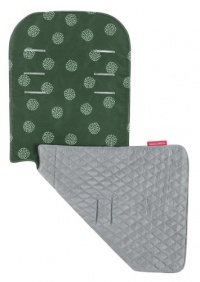 Maclaren Seat Liner, Starburst Racing Green/Silver