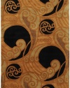 Black Surya Bombay 2'x3' Transitional Rectangle Area Rug from RugPal.com