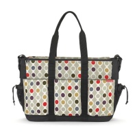 Skip Hop Duo Double Diaper Bag, Wave Dot