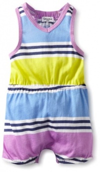 Splendid Littles Baby-girls Newborn Cabana Stripe Romper, Copa, 3-6 Months