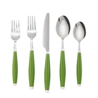 Fiesta Evergreen 5-Piece Flatware Set, Service for 1