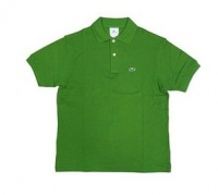 Lacoste Boy's Short Sleeve Pique Polo Green, Size 1YR-L1812