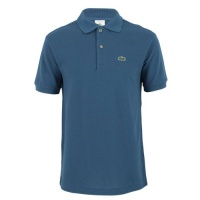 Lacoste Boys (age 9-16) Classic Fit Plain Polo Blue AGE: 14