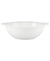 Lenox combines the versatility of whiteware with unique baroque shaping in the Regency Silhouette all-purpose bowl, featuring glossy white porcelain for every day, any occasion.