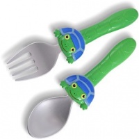 Melissa & Doug Scootin Turtle Fork And Spoon