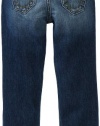 True Religion Boys 2-7 Herbie Slim Jean with Phoenix Pocket Detail, Independence, 7