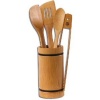 Joyce Chen 33-2029, Burnished Bamboo 5-Piece Utensil Set