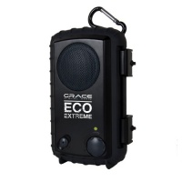 Grace Digital Eco Extreme 3.5mm Aux Waterproof Portable Speaker Case (Black)