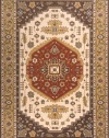 Area Rug 2x3 Rectangle Traditional Cocoa Color - Momeni Persian Garden Rug from RugPal