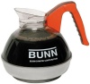 BUNN 6101.0101 Easy Pour Commercial 12-Cup Decaf Coffee Decanter, Orange