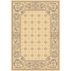 Safavieh Courtyard Collection CY1356-3001 Natural and Brown Indoor/Outdoor Area Rug, 6-Feet 7-Inch by 9-Feet 6-Inch